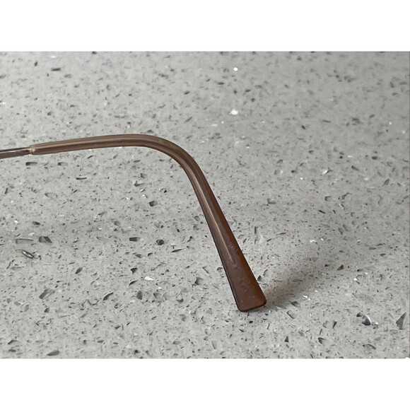 Anne Klein Eyeglasses Frames ONLY AK7010 K1046 Oval Full Rim 48-19-135 Gold main image 6